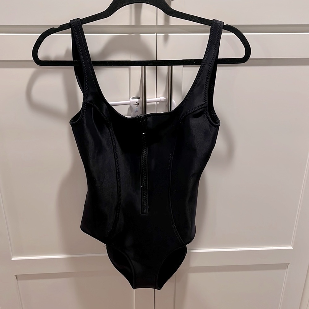 Lisa Marie Fernandez low back neoprene one-piece